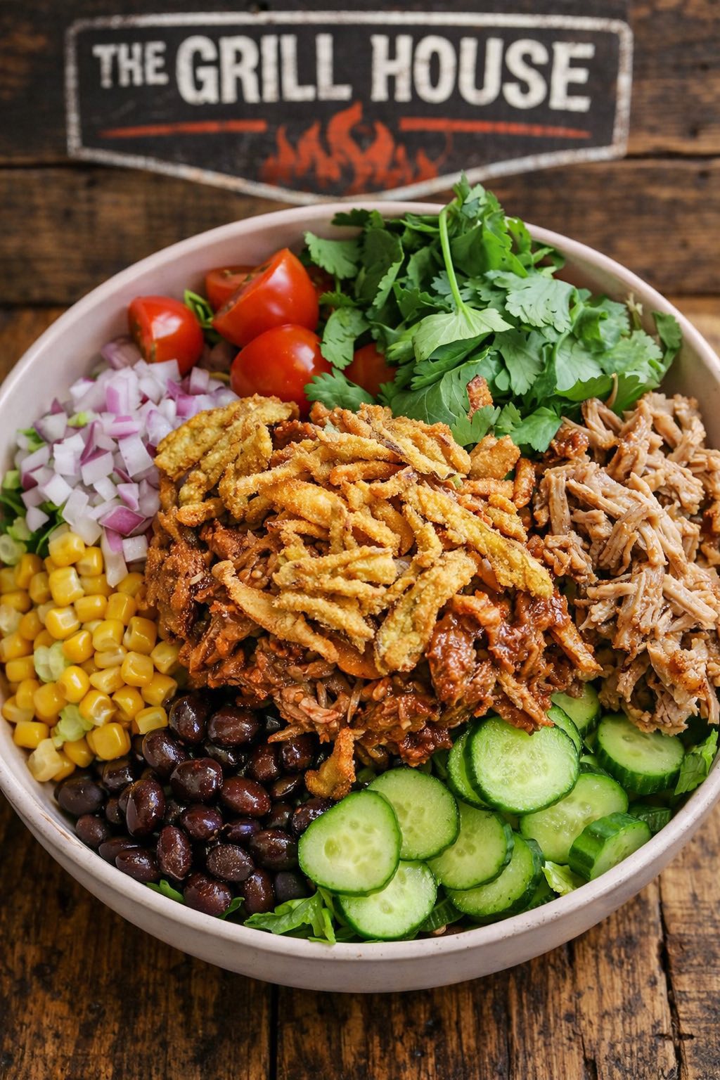 Pulled Pork Salad